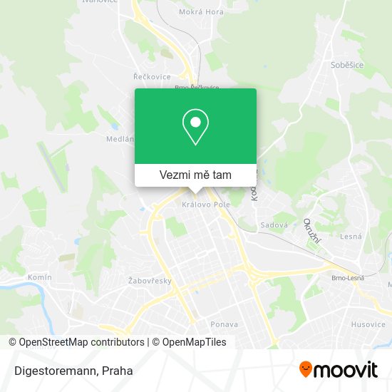 Digestoremann mapa
