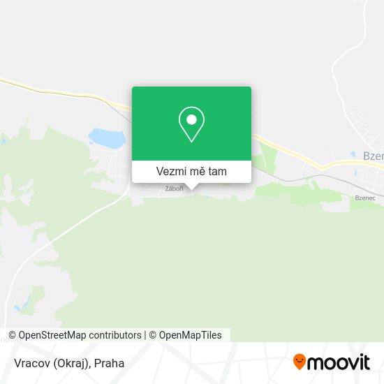 Vracov (Okraj) mapa