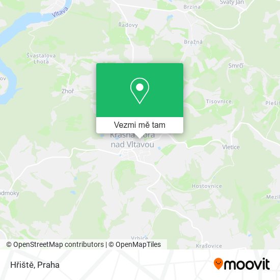 Hřiště mapa
