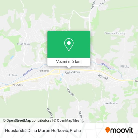 Houslařská Dílna Martin Heřkovič mapa