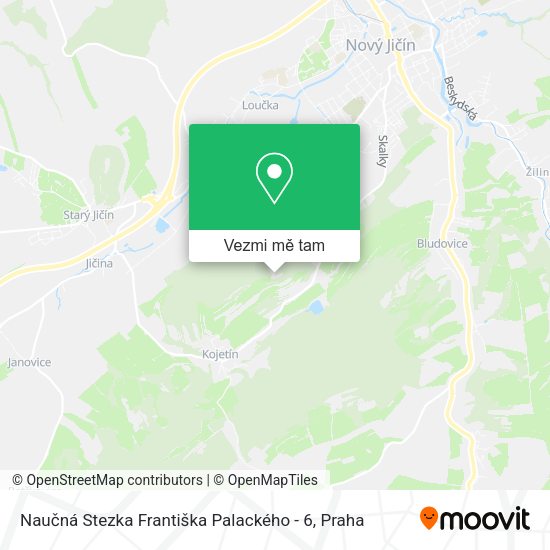 Naučná Stezka Františka Palackého - 6 mapa