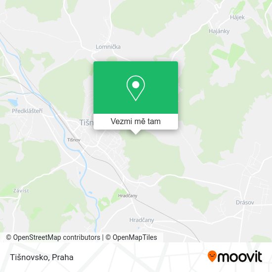 Tišnovsko mapa