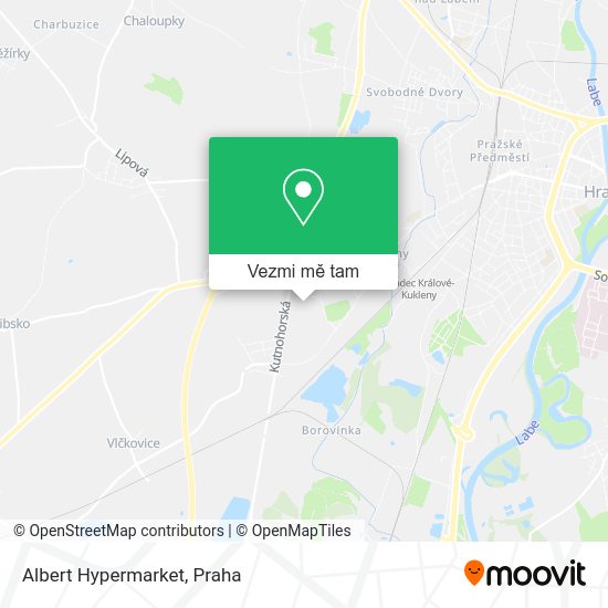 Albert Hypermarket mapa