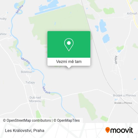 Les Království mapa