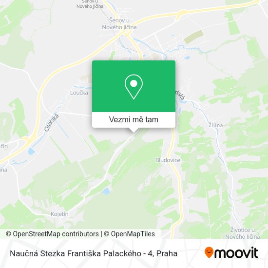 Naučná Stezka Františka Palackého - 4 mapa