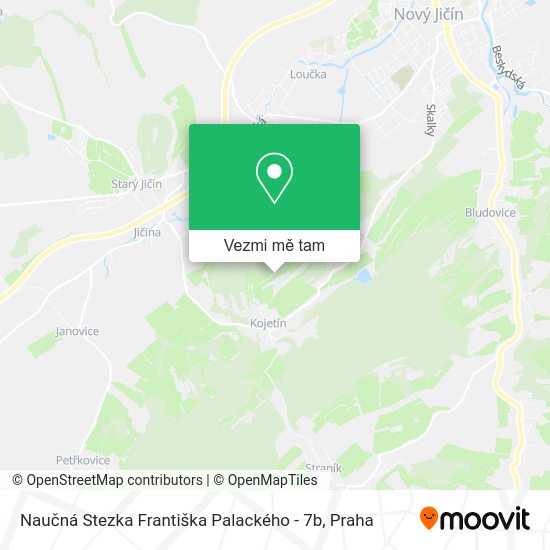 Naučná Stezka Františka Palackého - 7b mapa