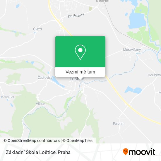 Základní Škola Loštice mapa