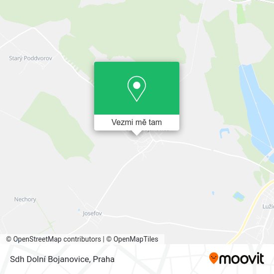 Sdh Dolní Bojanovice mapa