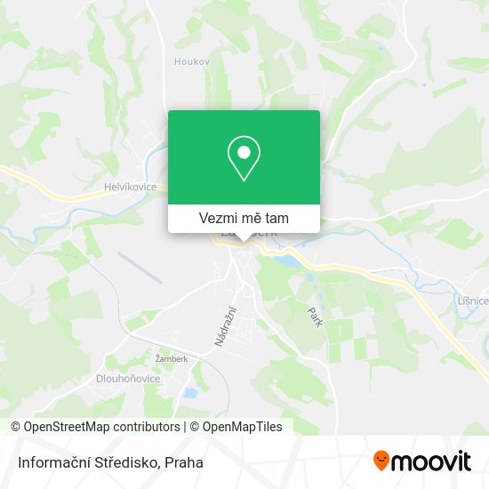 Informační Středisko mapa