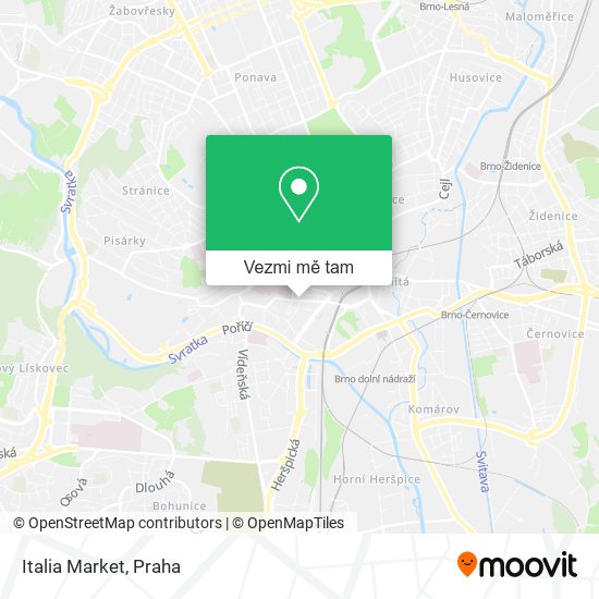 Italia Market mapa