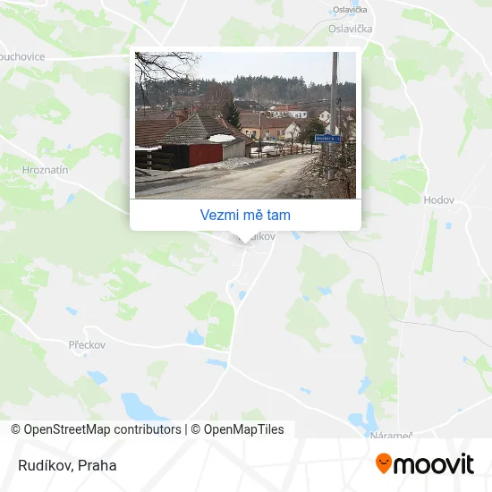 Rudíkov mapa