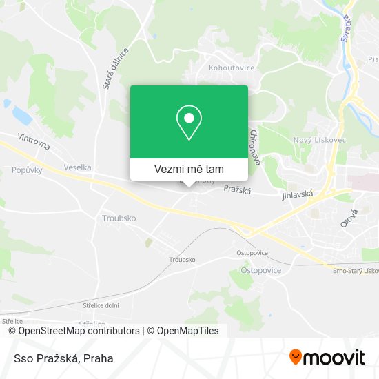 Sso Pražská mapa