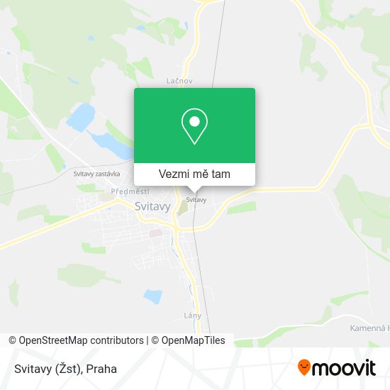 Svitavy (Žst) mapa