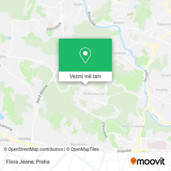 Flora Jeane mapa