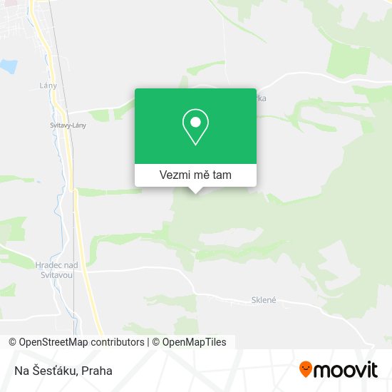 Na Šesťáku mapa