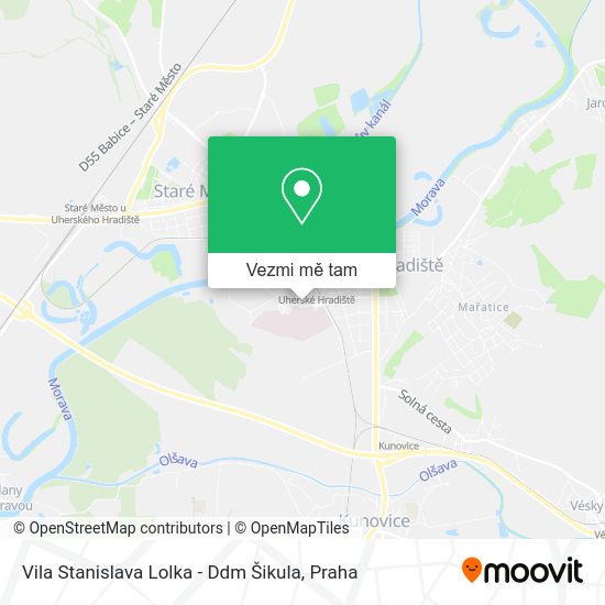 Vila Stanislava Lolka - Ddm Šikula mapa