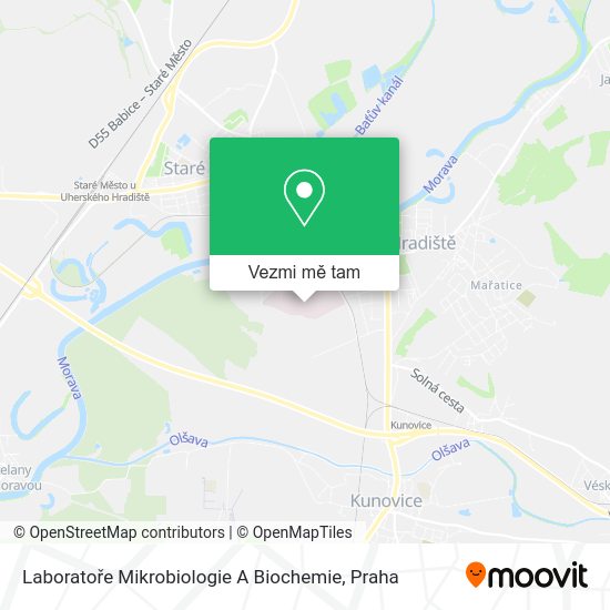 Laboratoře Mikrobiologie A Biochemie mapa