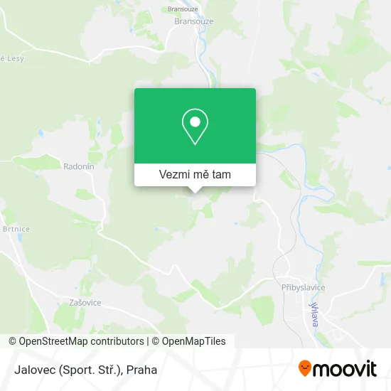 Jalovec (Sport. Stř.) mapa