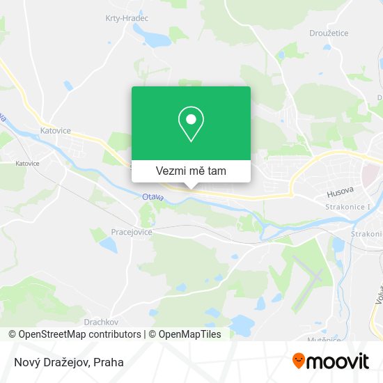 Nový Dražejov mapa