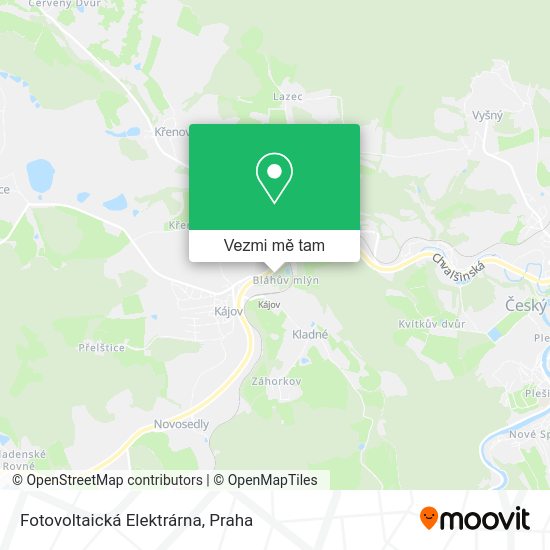 Fotovoltaická Elektrárna mapa