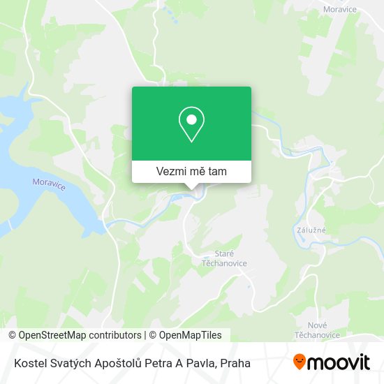Kostel Svatých Apoštolů Petra A Pavla mapa