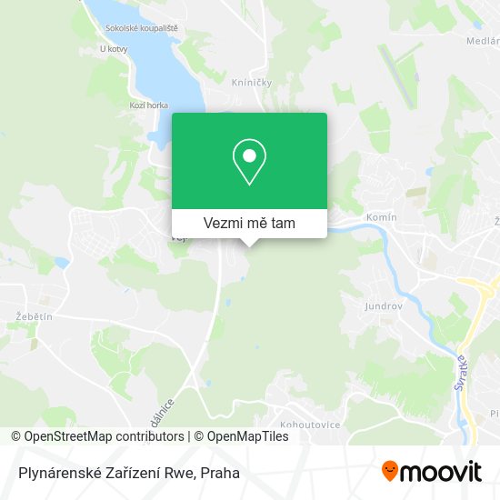 Plynárenské Zařízení Rwe mapa