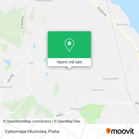 Cyklomapa Hlucinska mapa