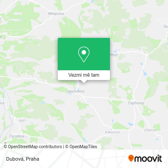 Dubová mapa