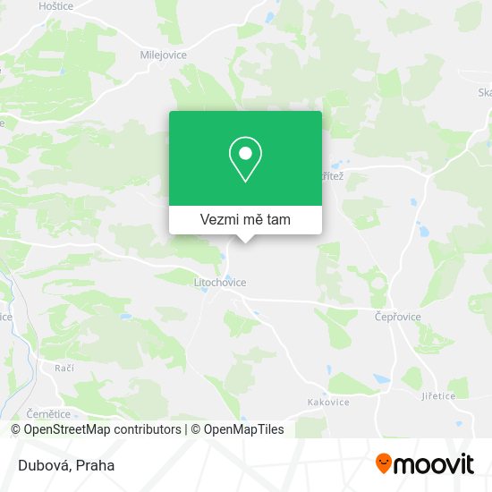 Dubová mapa