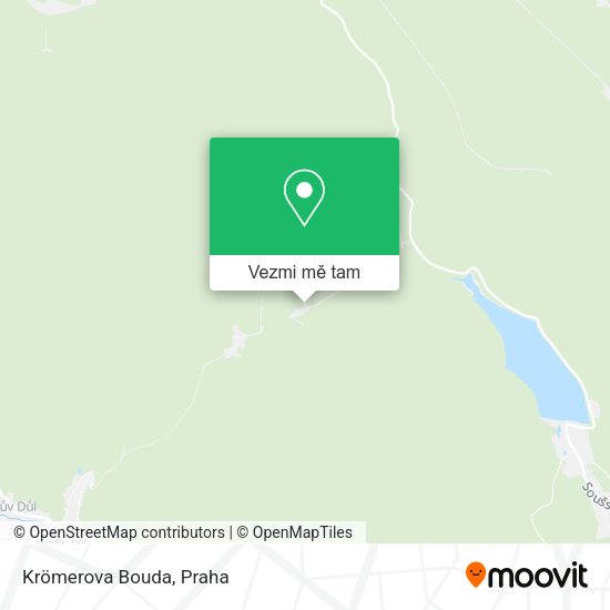 Krömerova Bouda mapa