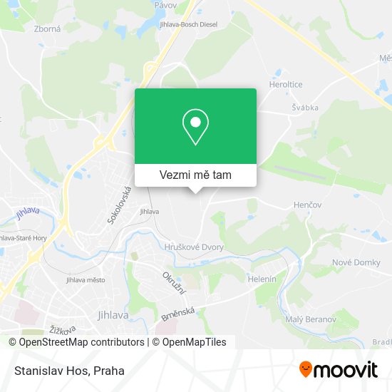 Stanislav Hos mapa