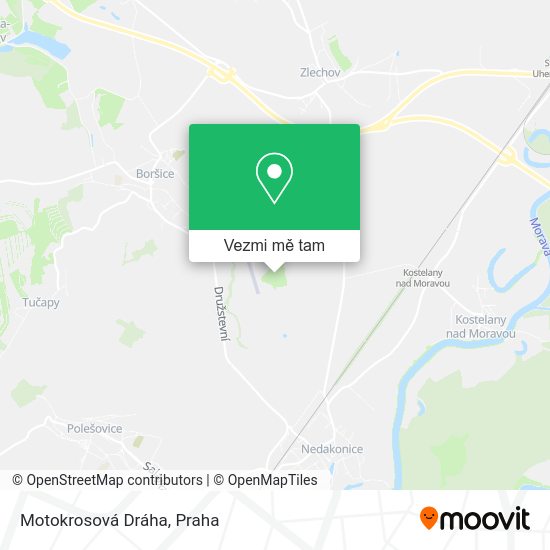Motokrosová Dráha mapa