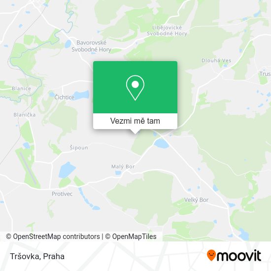 Tršovka mapa