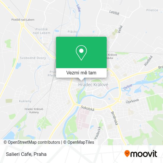 Salieri Cafe mapa