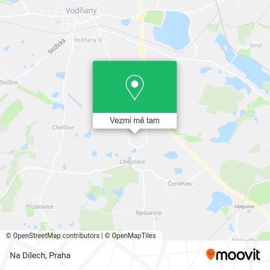 Na Dílech mapa