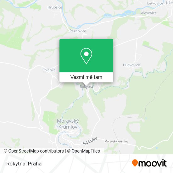 Rokytná mapa