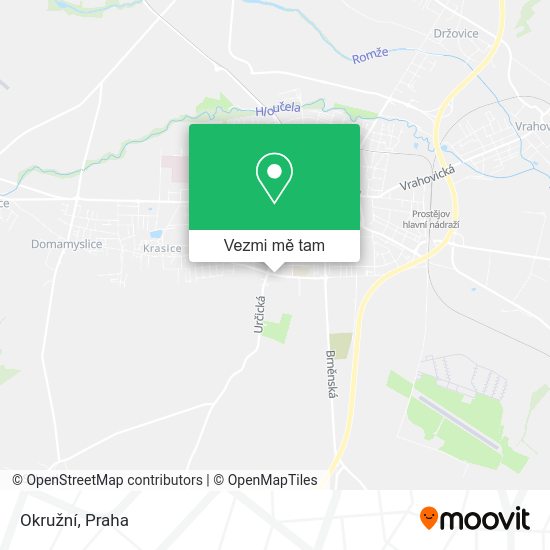 Okružní mapa