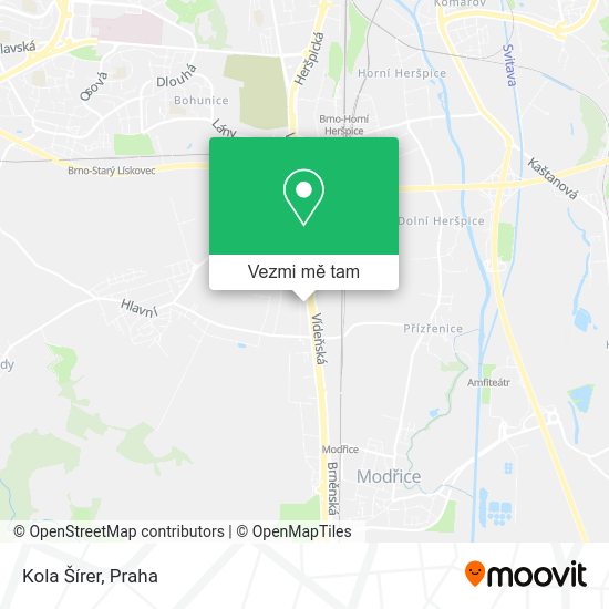 Kola Šírer mapa