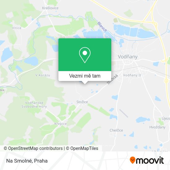 Na Smolné mapa