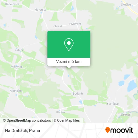 Na Drahách mapa