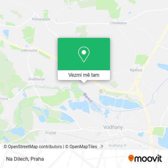 Na Dílech mapa