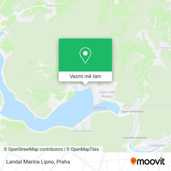 Landal Marina Lipno mapa