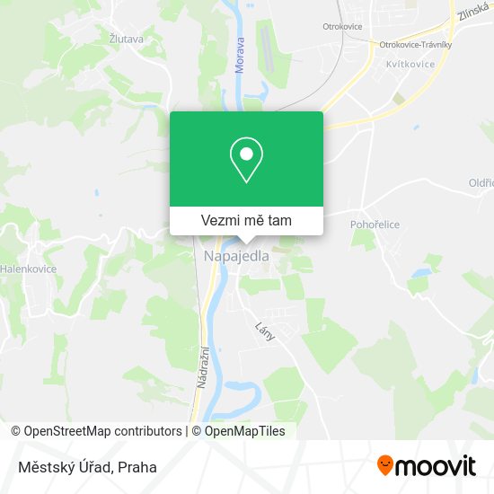 Městský Úřad mapa