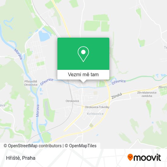Hřiště mapa