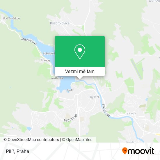 Pilíř mapa