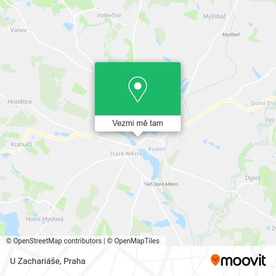 U Zachariáše mapa