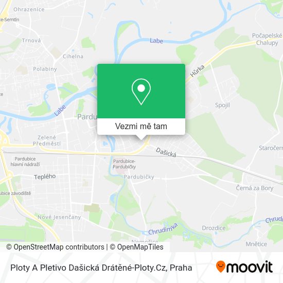 Ploty A Pletivo Dašická Drátěné-Ploty.Cz mapa