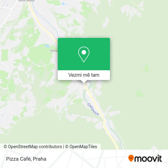 Pizza Café mapa