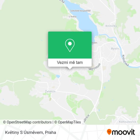 Květiny S Úsměvem mapa