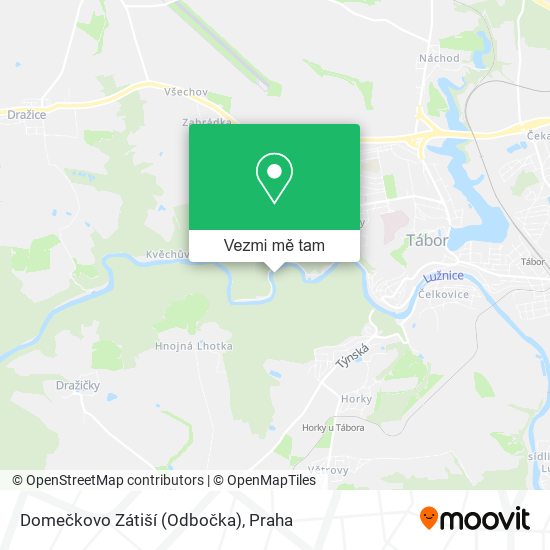 Domečkovo Zátiší (Odbočka) mapa